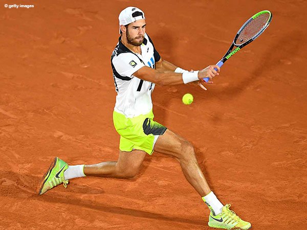 Hasil French Open: Fognini Gigit Jari, Khachanov Melangkah Ke Babak Kedua