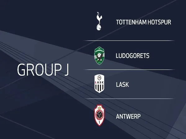 Tottenham dan tiga lawan di Grup J