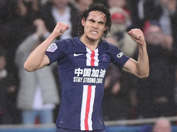 Edinson Cavani saat masih bermain bagi Paris Saint-Germain.