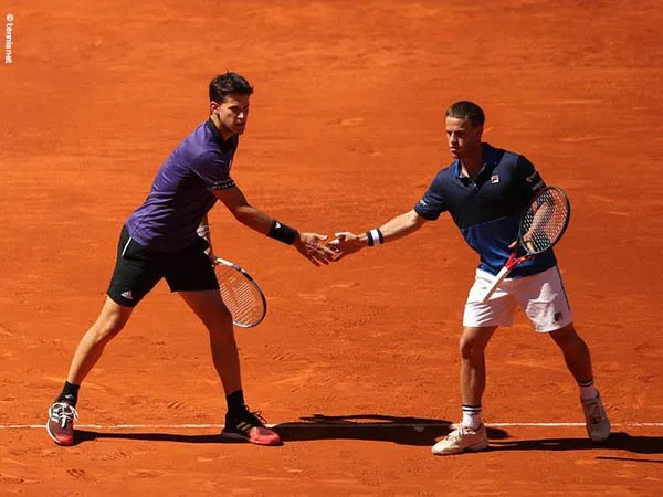 Dominic Thiem [kiri] dan Diego Schwartzman [kanan] akan bersaing demi satu tempat di semifinal French Open 2020