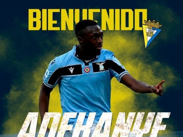 Lazio Pinjamkan Bobby Adekanye ke Cadiz Selama Satu Musim