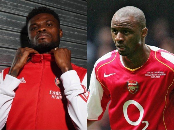 Thomas Partey Disamakan dengan Legenda Arsenal Patrick Vieira