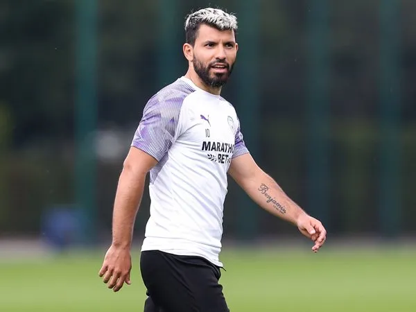 Striker Manchester City, Sergio Aguero.