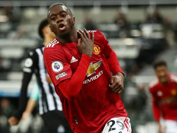 Bek kanan Manchester United, Aaron Wan-Bissaka.
