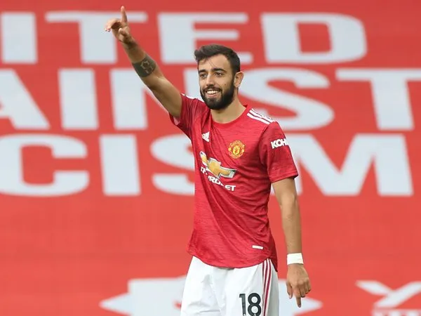 Gelandang Manchester United, Bruno Fernandes.