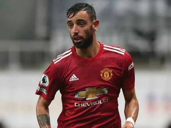 Gelandang Manchester United, Bruno Fernandes.
