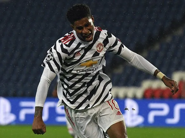 Striker Manchester United, Marcus Rashford.