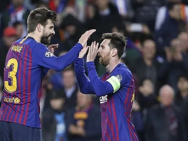 Gerard Pique saat bersama Lionel Messi. (Images: Getty)