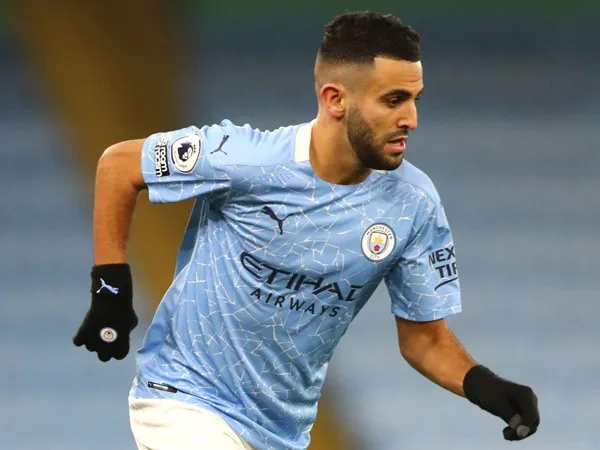 Winger Manchester City, Riyad Mahrez.