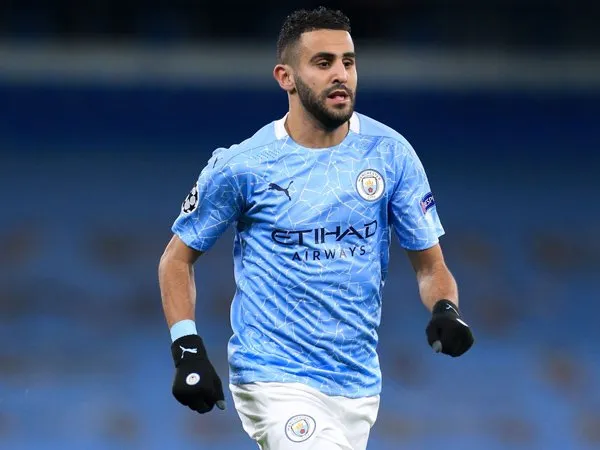 Winger Manchester City, Riyad Mahrez.