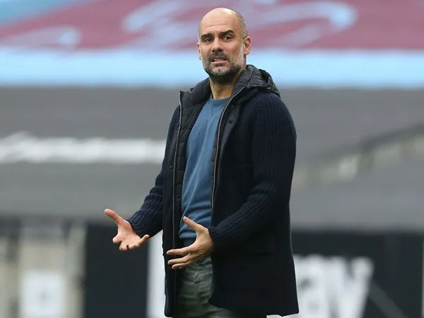 Manajer Manchester City, Pep Guardiola.