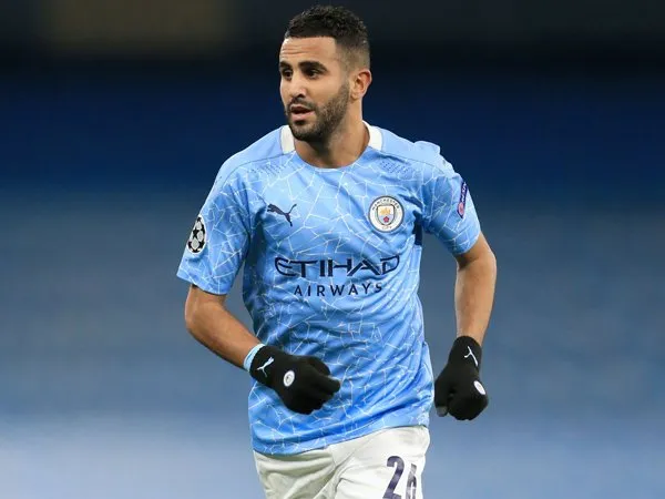 Winger Manchester City, Riyad Mahrez.