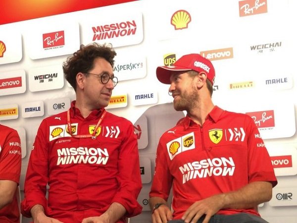 Sebastian Vettel Bantah Anggapan Ferrari Berusaha Singkirkan Dirinya
