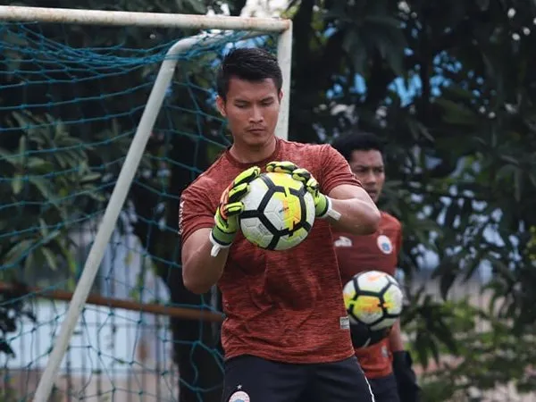 Kiper Persija Jakarta, Shahar Ginanjar merayakan hari jadi ke-30