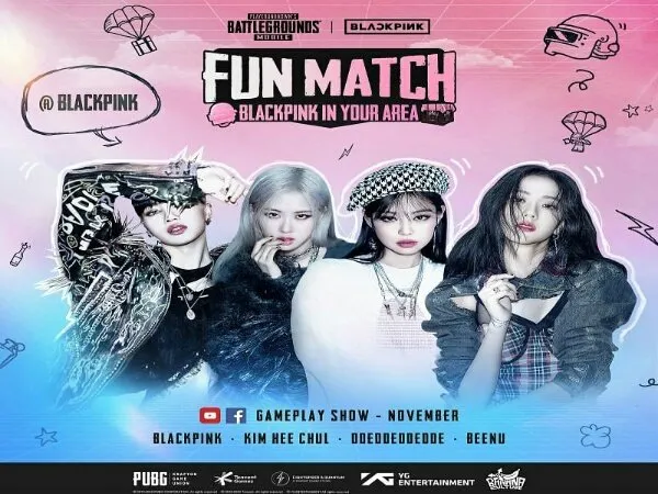 Tanggal dan Waktu Fun Match PUBG Mobile X Blackpink Terungkap