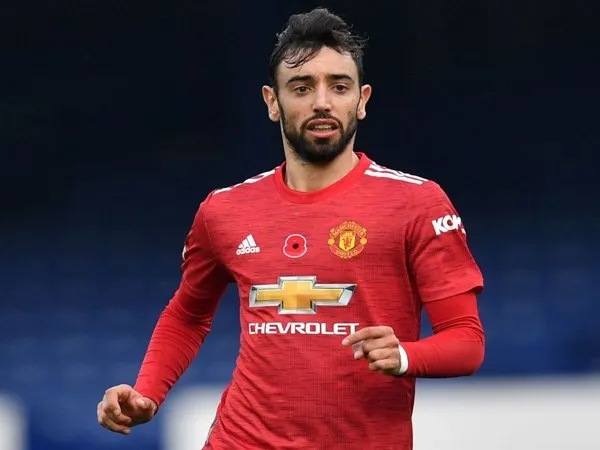 Gelandang Manchester United, Bruno Fernandes.