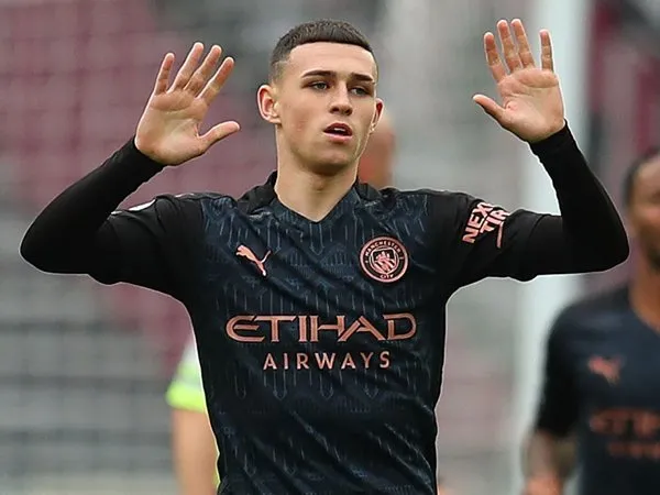 Gelandang Manchester City, Phil Foden.