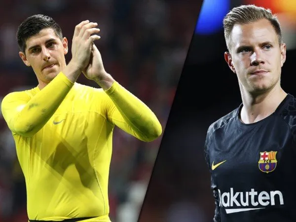 Barcelona Sempat Berencana Duetkan Thibaut Courtois dan Marc-Andre ter Stegen