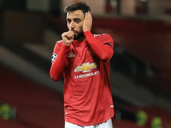 Gelandang Manchester United, Bruno Fernandes.