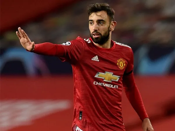 Gelandang Manchester United, Bruno Fernandes.