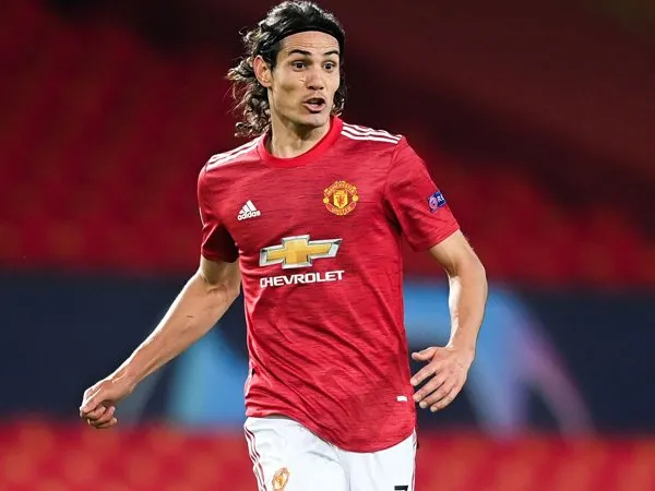 Manajer Manchester United, Edinson Cavani.