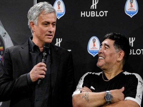 Jose Mourinho Beri Penghormatan Spesial Untuk Diego Maradona