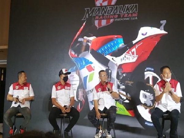 Mandalika Racing Team Resmi Jalin Kerja Sama dengan SAG Team di Moto2 2021