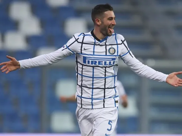 Gelandang Inter Milan, Roberto Gagliardini.