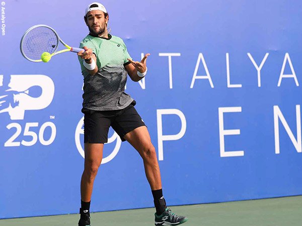 Matteo Berrettini Hanya Butuh 56 Menit Untuk Lalui Laga Pertama Di Antalya