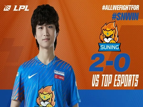 Seri Pertama LPL Spring Split 2021 : Suning Menang 2-0 Atas TOP Esports
