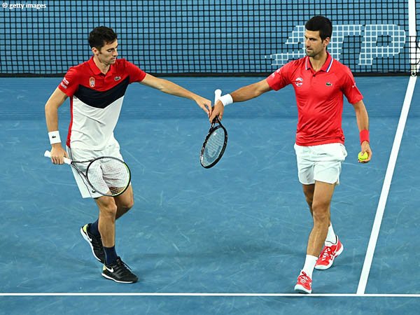 Gagal Pertahankan Gelar ATP Cup, Novak Djokovic Puji Daya Juang Tim Serbia