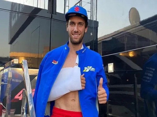 Alex Rins sudah tidak rasakan sakit lagi pada bahunya yang sempat cedera.