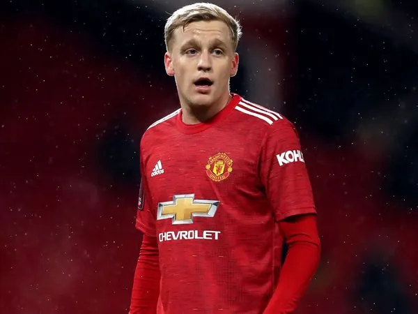 Gelandang Manchester United, Donny van de Beek.