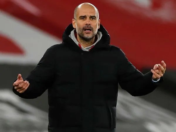Manajer Manchester City, Pep Guardiola.