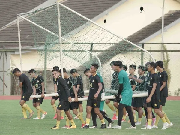 Latihan skuat Barito Putera musim lalu