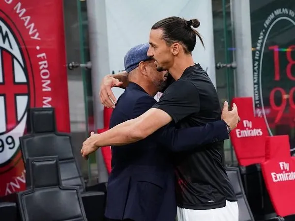 Sinisa Mihajlovic dan Zlatan Ibrahimovic