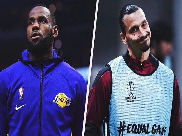 LeBron James dan Zlatan Ibrahimovic