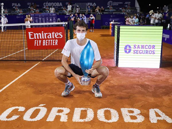 Debut Di Turnamen ATP, Juan Manuel Cerundolo Sabet Gelar Cordoba Open