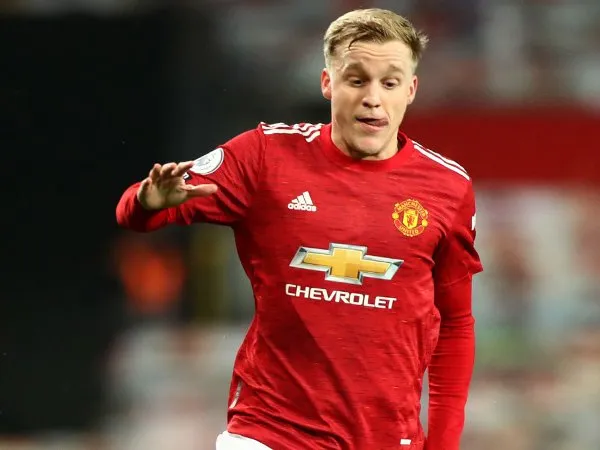 Gelandang Manchester United, Donny van de Beek.