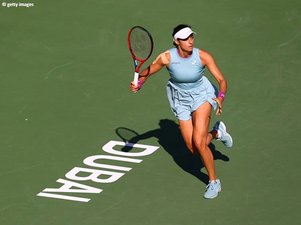 Jumpa Di Dubai, Caroline Garcia Paksa Angelique Kerber Bertekuk Lutut