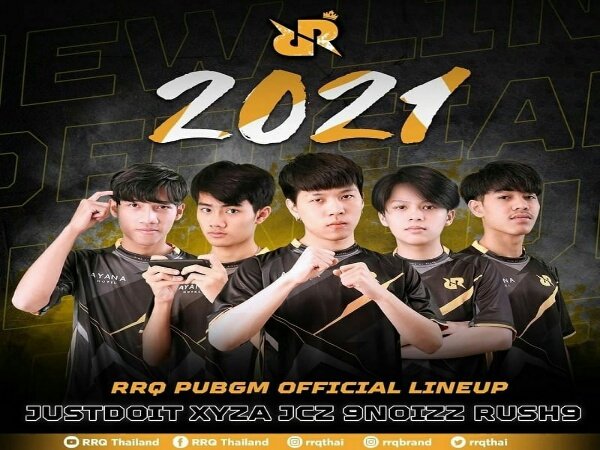 RRQ Athena Perkenalkan Roster Baru untuk PMPL Thailand Season 3
