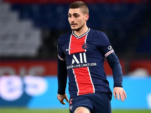 Gelandang Paris Saint-Germain, Marco Verratti.