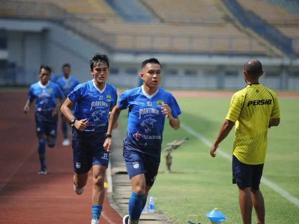 Erwin Ramdani ketika berlatih