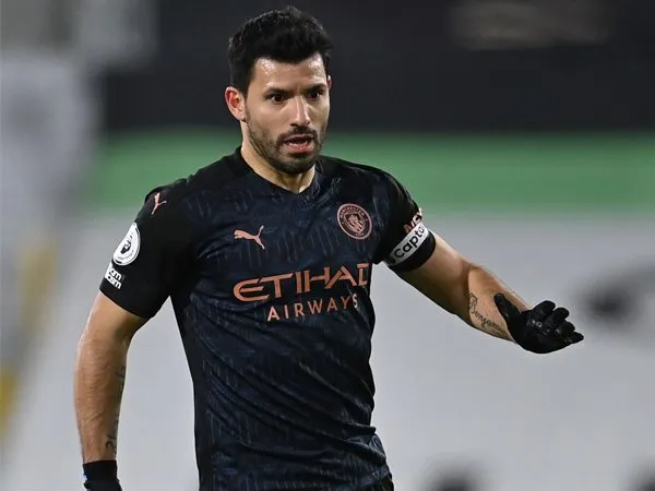 Striker Manchester City, Sergio Aguero.
