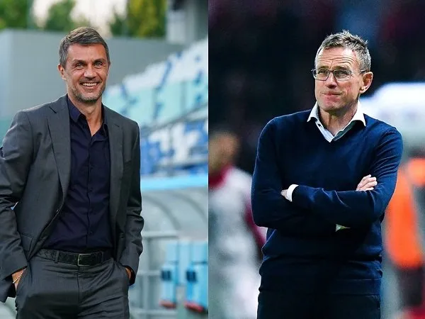 Paolo Maldini dan Ralf Rangnick