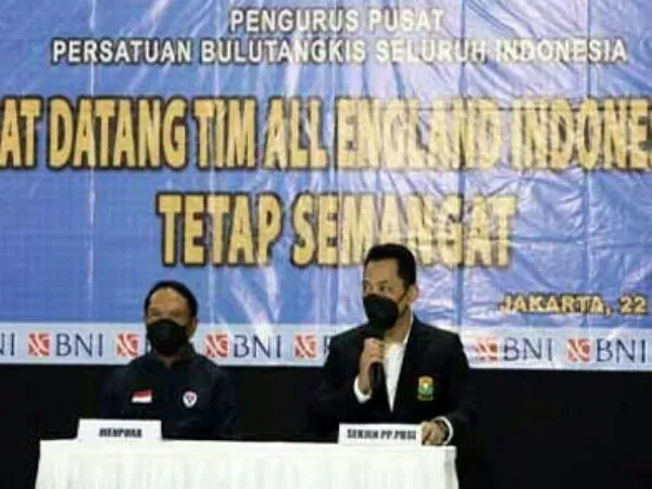 Sekjen PBSI dan Menpora Beri Tambahan Semangat Tim All England 2021