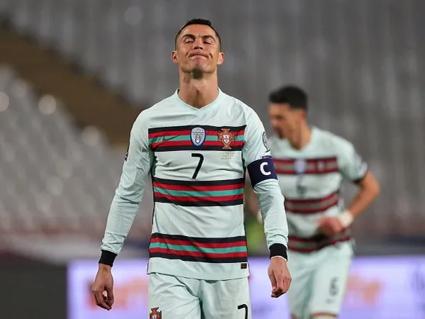 Gol Cristiano Ronaldo kontra Sebia tak disahkan oleh wasit.