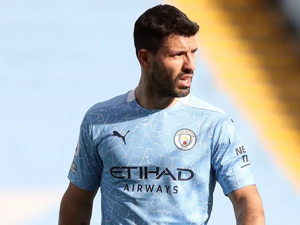 Striker Manchester City, Sergio Aguero.