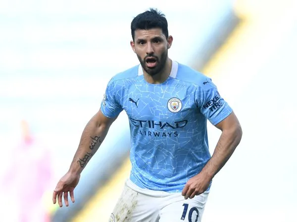 Striker Manchester City, Sergio Aguero.