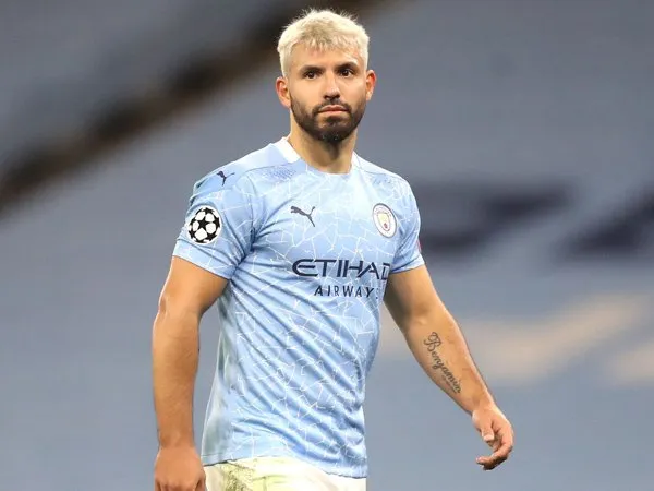 Striker Manchester City, Sergio Aguero.
